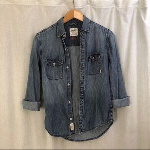 TNA Denim Boyfriend Shirt
